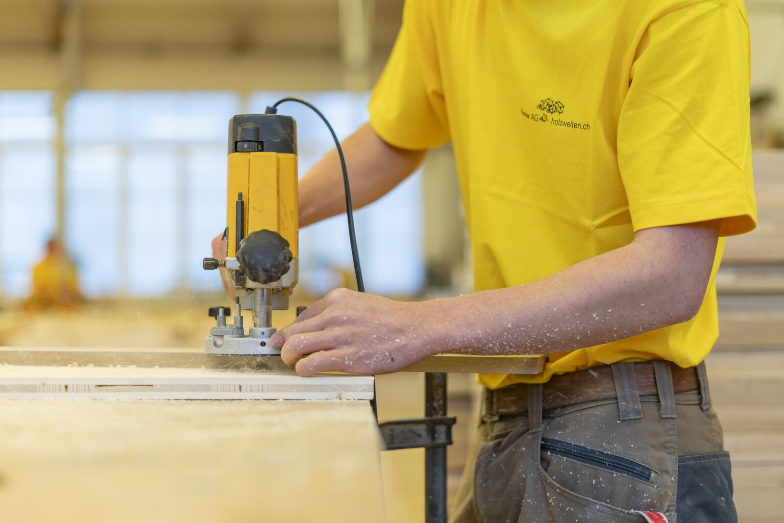 CNC-Arbeit in der Werkstatt
