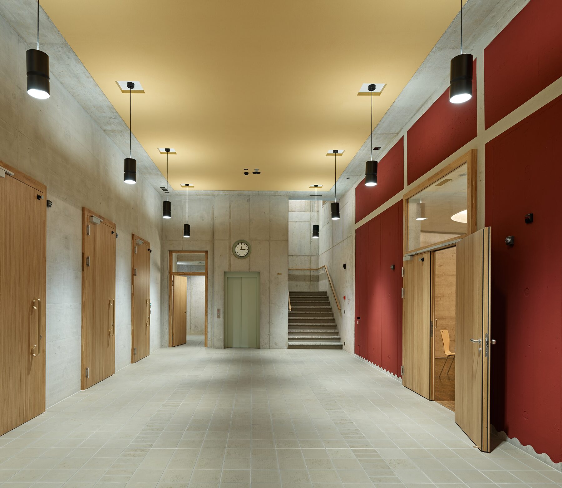 Kantonsschule Ausserschwyz – Türdetail
