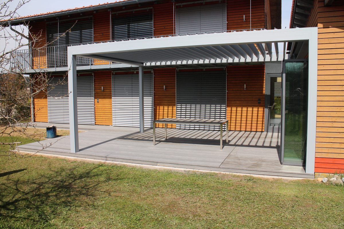 Eine Terrasse mit Vorteilen