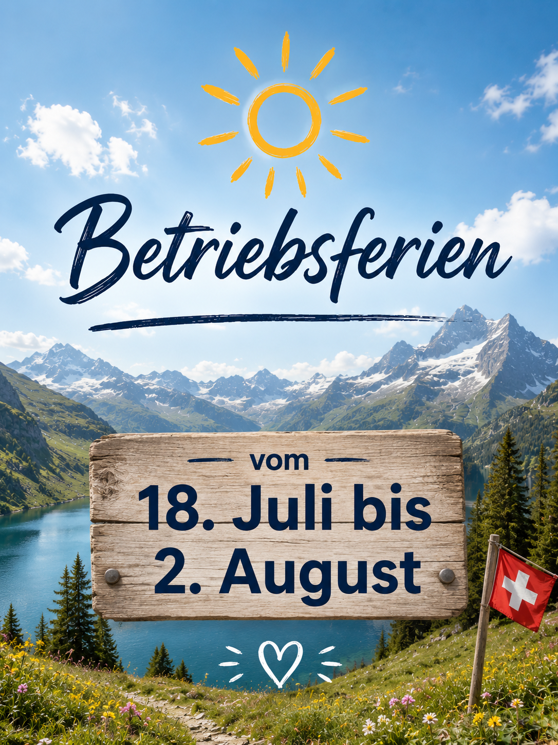 Betriebsferien